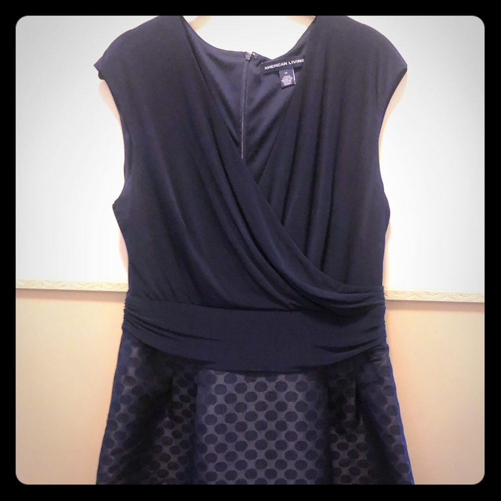 American Living Navy Cocktail dress